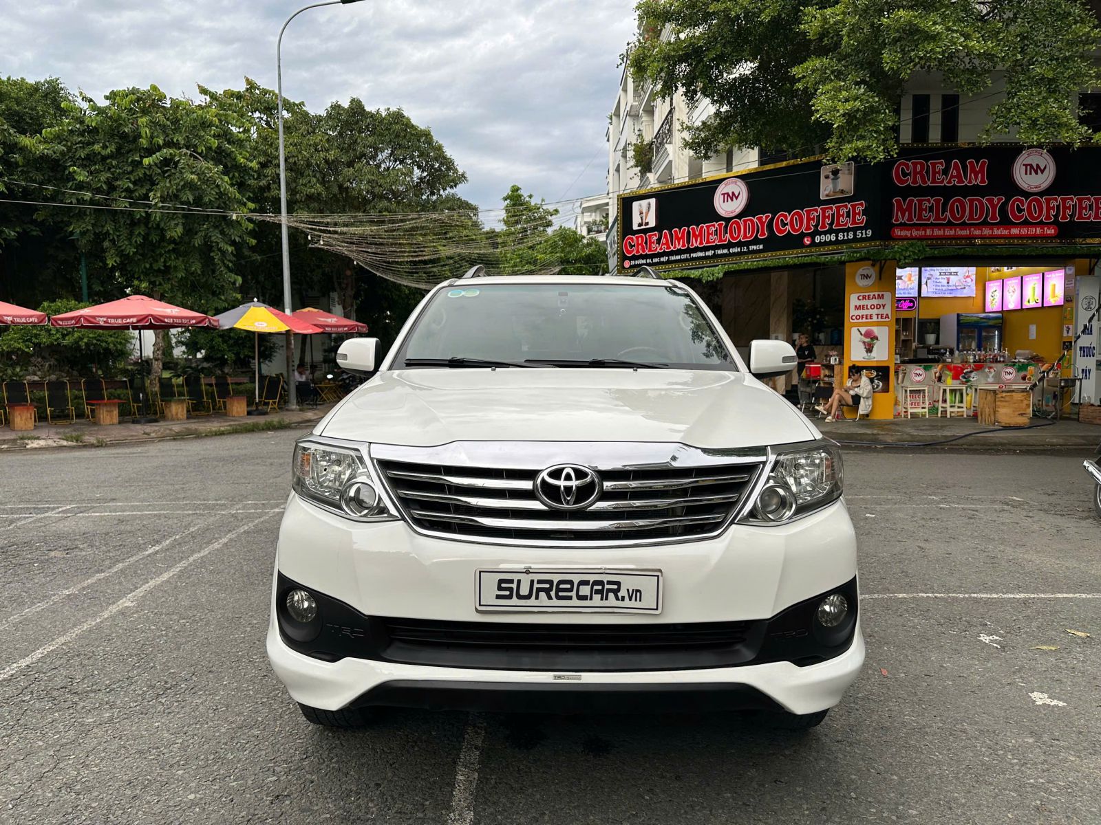 TOYOTA FORTUNER TRD 2014 SPORTIVO MÀU TRẮNG (ĐÃ BÁN)